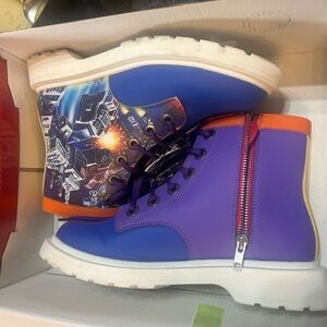 Irregular Choice Transformers Sz 40 Boots